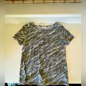 Anthropologie camo tee